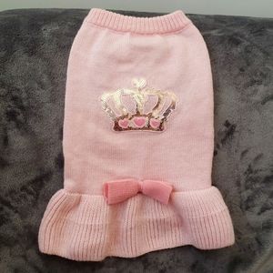 Pink Dog Sweater